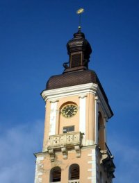 Часы на башне Каменец-Подольский