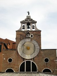 Башенные часы в Венеции
