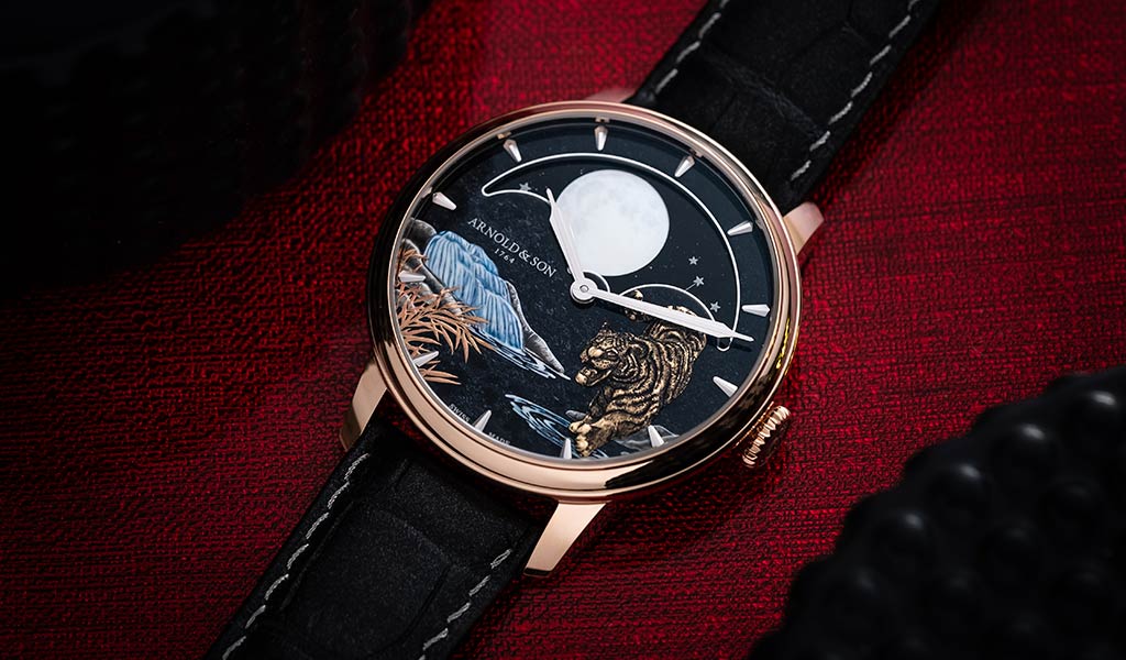 Новые часы Arnold & Son Perpetual Moon «Year of the Tiger»