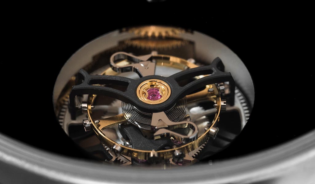 Часы H. Moser & Cie с парящим турбийоном