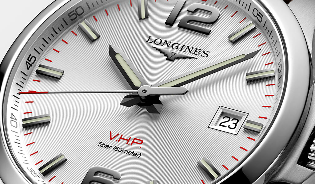 Кварцевые наручные часы Longines Conquest V.H.P. 