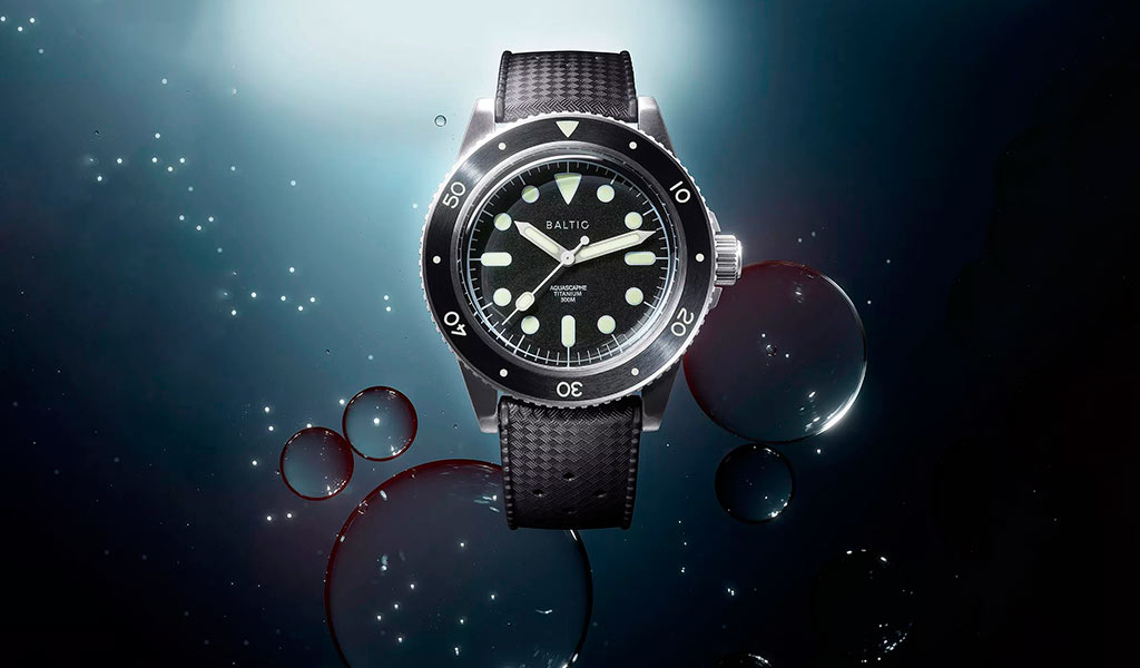 Новые часы Baltic Aquascaphe Titanium