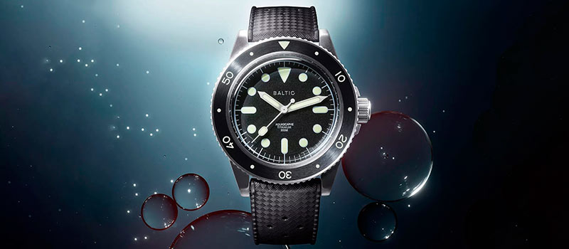 Компания Baltic представляет часы Aquascaphe Titanium