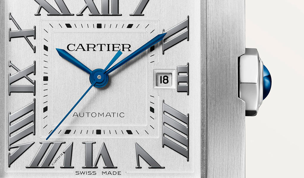 Новые швейцарские часы Cartier Tank Francaise