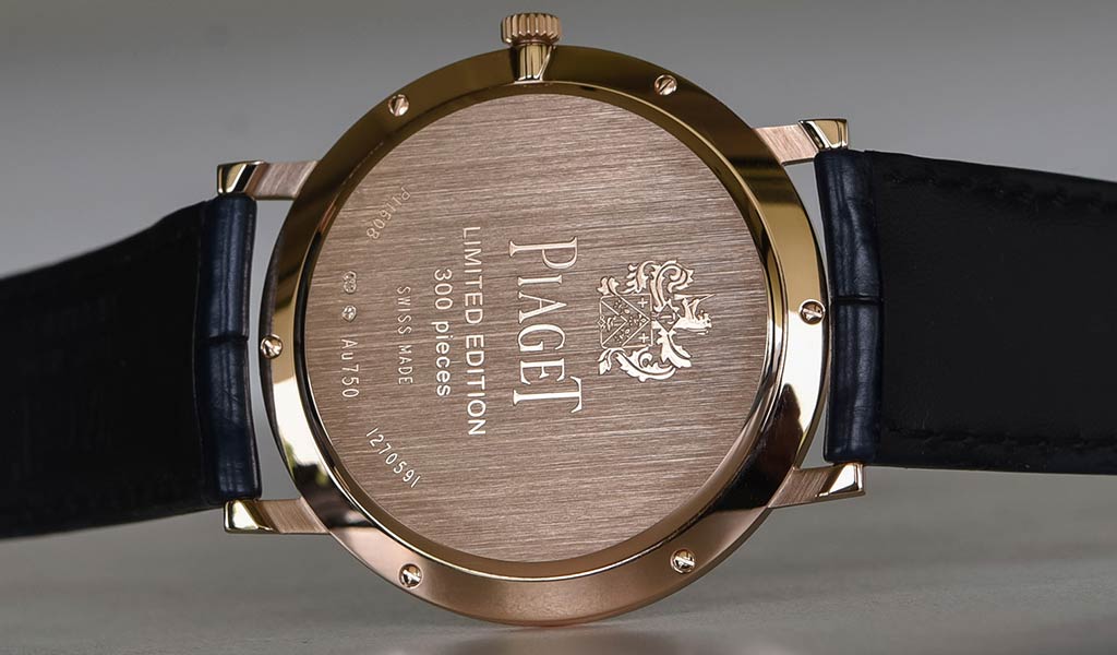 Золотые часы Piaget Altiplano