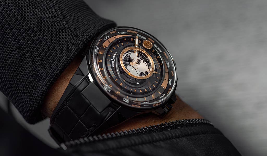 Новые швейцарские наручные часы Ulysse Nardin Blast Moonstruck