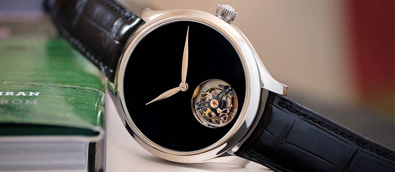Часы H. Moser & Cie с парящим в бездне турбийоном