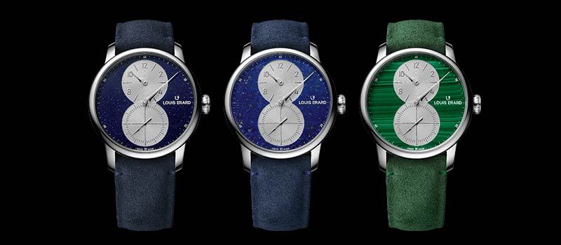 Новые часы Excellence Regulateur с необычными циферблатами от Louis Erard
