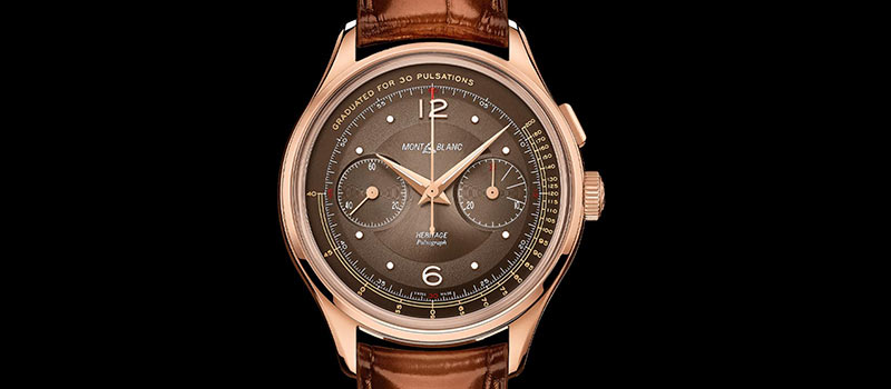 Montblanc представляет наручные часы Heritage Manufacture Pulsograph 
