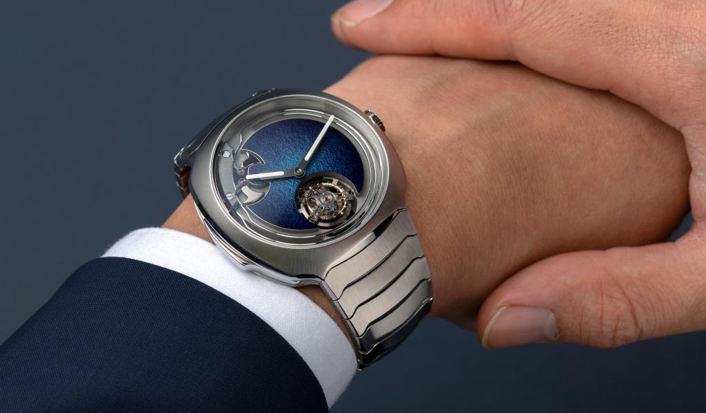 Часы Streamliner Concept Minute Repeater Tourbillon Blue Enamel