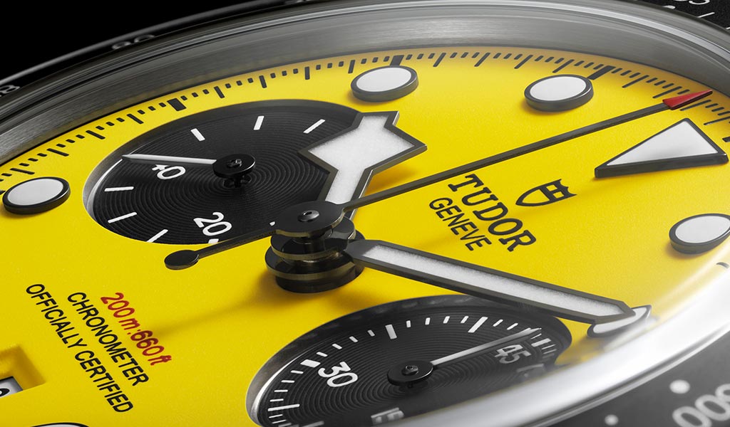 Новые часы Tudor Black Bay Chrono 39 Bumblebee