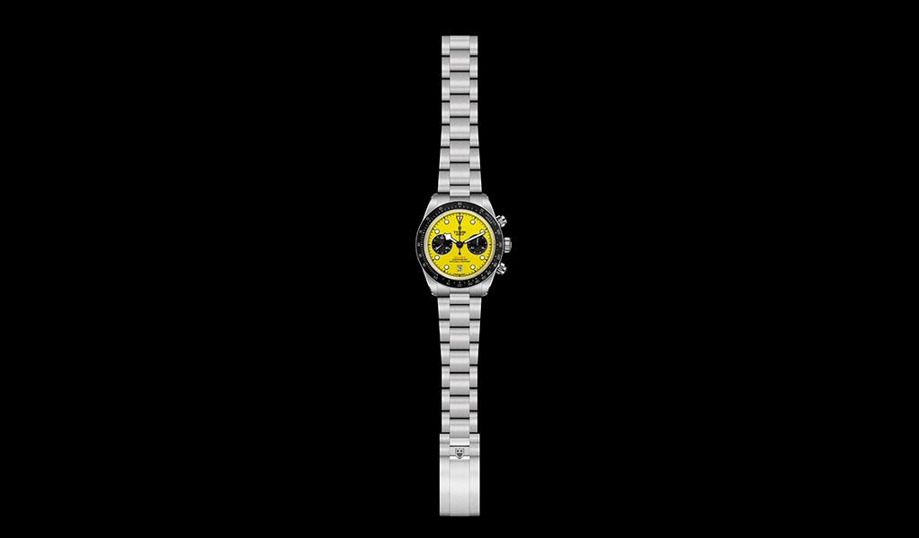 Швейцарский хронограф Tudor Black Bay Chrono 39 Bumblebee
