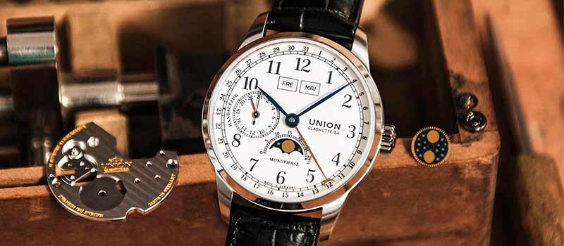Новая модель часов с усложнениями Union Glashütte