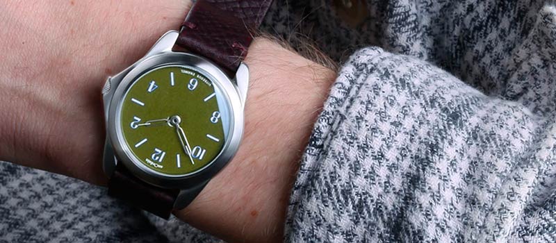 Новые наручные часы Model 2 от шотландского часового бренда anOrdain