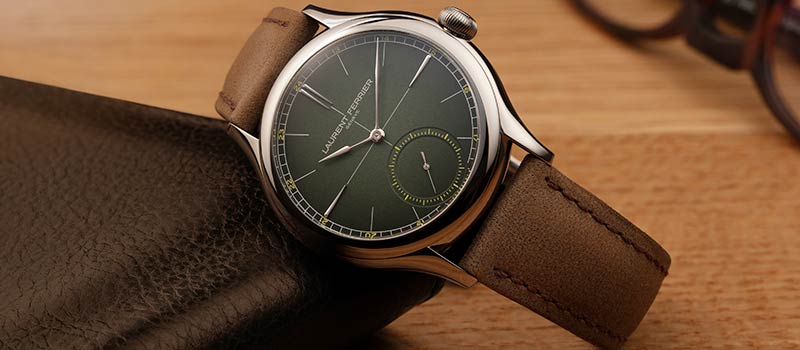 Механические наручные часы Laurent Ferrier Classic Origin Green, лимитированное издание