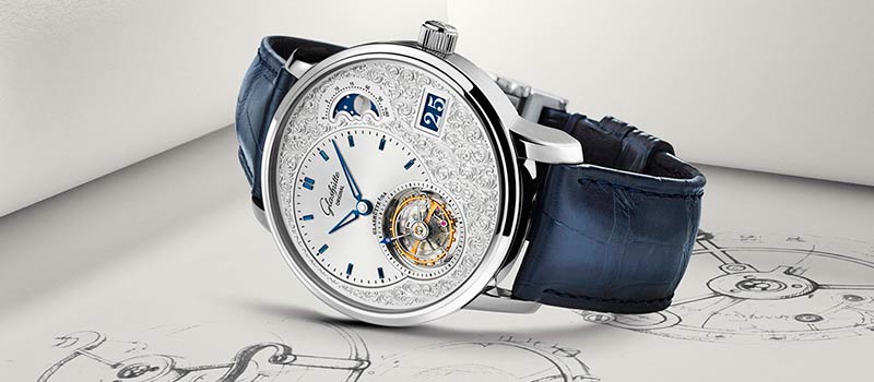 Новые наручные часы PanoLunarTourbillon от Glashütte Original