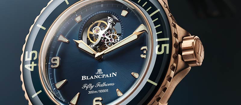 Blancpain представляет новое издание модели Fifty Fathoms Tourbillon 8 Jours