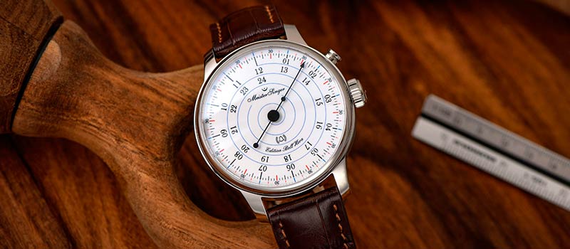 Новые однострелочные наручные часы  MeisterSinger Edition Bell Hora