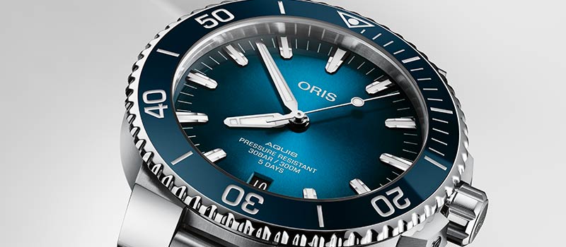 Наручные часы Oris Aquis Date Calibre 400 с новым механизмом от бренда