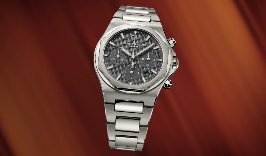 Новые часы Girard-Perregaux Laureato Chronograph Ti49