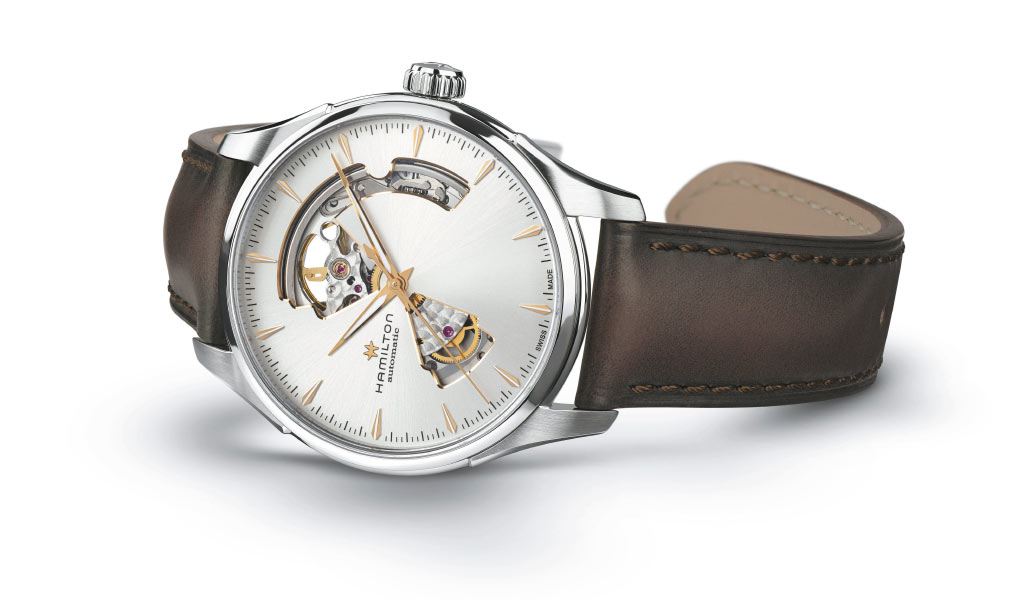 Швейцарские часы Hamilton Jazzmaster Open Heart