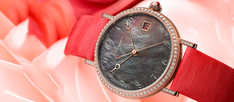 Женские часы Breguet Classique 9065 Tahitian с таитянским перламутровым циферблатом