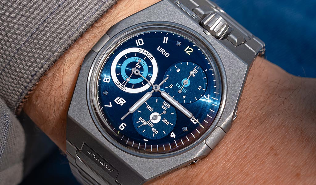 Новые часы UR-10 SpaceMeter Blue