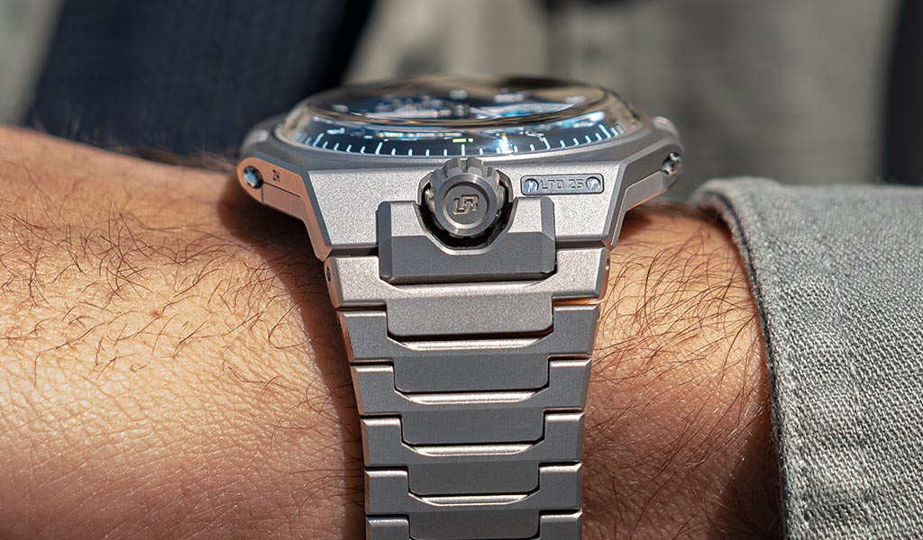 Часы URWERK UR-10 SpaceMeter Blue