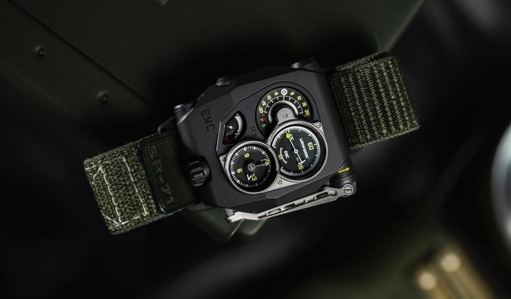 Новые часы URWERK EMC SR-71 