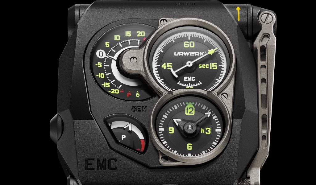 Циферблат URWERK EMC SR-71 