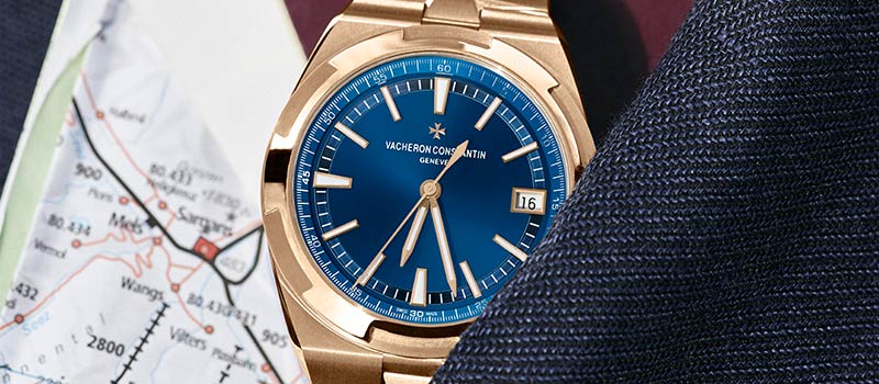 Наручные часы Overseas от Vacheron Constantin теперь в версии из розового золота