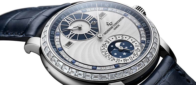 Les Cabinotiers Ювелирные часы регуляторного типа с вечным календарем — Moonlight Jewellery Sapphire