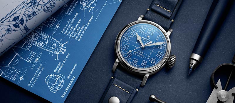 Наручные часы Pilot Type 20 Blueprint от Zenith