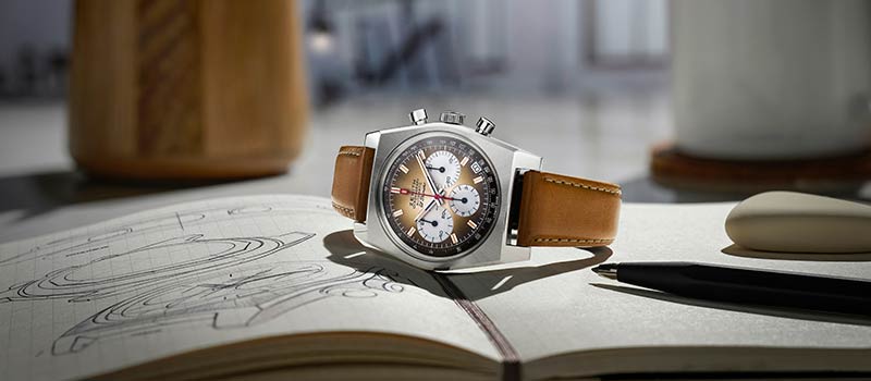 Zenith возвращает первые часы El Primero с градацией цвета 1969 года: Chronomaster Revival A385